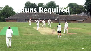 Runs Required  Palmers 2nd XI v Haywards Heath 3rd XI [upl. by Assetan]