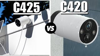 Tapo C425 vs Tapo C420  Which One Is Better [upl. by Bigner]