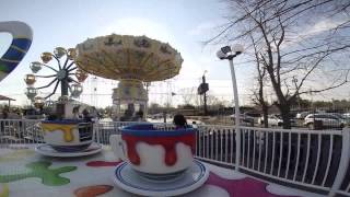 Adventureland Ride Tea Cups NEW for 2014 [upl. by Adlay]