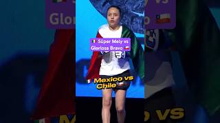 Super Mely Martinez vs Gloria Bravo  Mexico vs Chile [upl. by Aihsa]