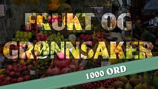 1000 Ord  Frukt og grønnsaker [upl. by Pillsbury]