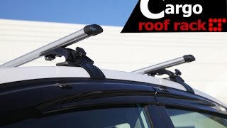 Universal Rooftop Roof Rack Crossbar Installation Guide by LT Sport CBSU4DL [upl. by Nuri]