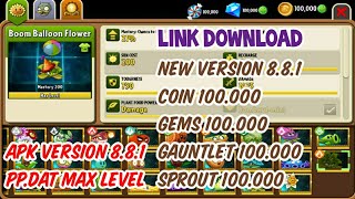 Plants vs Zombies 2 APK Version 881 and PPDat Max Level [upl. by Bolt234]