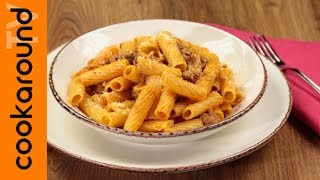 Tortiglioni con ragù di salciccia  Ricette primi carne [upl. by Caty]