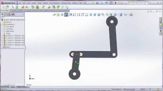 SolidWorks  Mate slot linkage [upl. by Elora478]