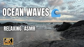 🌊 Ocean Waves ASMR Fuerteventura Spain 🌙 [upl. by Alol]