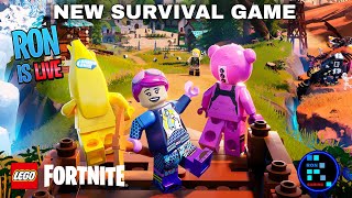 LEGO SURVIVAL NEW FORTNITE GAME  LETS HAVE SOME FUN [upl. by Ashlen]