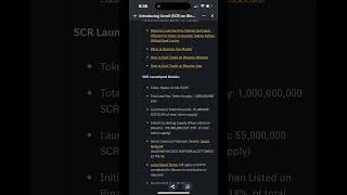 Binance Launchpool  60th Project  Scroll SCR  Lock BNB amp Earn Free SCR free binance [upl. by Oinotla]