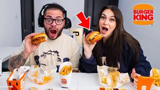 MindOfRez BURGER KING MUKBANG with Girlfriend [upl. by Merari139]