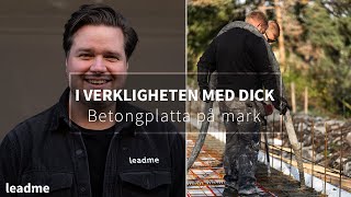 Betongplatta på mark  vad kostar det [upl. by Varien]