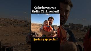 ÇADIRDA ŞIRDAN YAPAN ÜRDÜN TÜRKMENLERİ BAKIN NASIL YAŞIYORLAR [upl. by Ennaej]