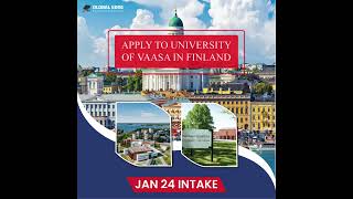 Finland  University of Vaasa  Global Edge  Authorised Consultants  Call 01148475000 [upl. by Gibbon]