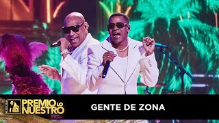 Gente de Zona hace un emotivo tributo a Celia Cruz  Premio Lo Nuestro 2024 [upl. by Urbas371]