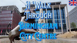 A Walk Through The Heart Of Birmingham  UK  June 2024  4K [upl. by Eatnoled]