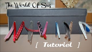 Tutoriel N°2  DIY Faire une boîte à rubans avec une boîte à chaussures [upl. by Bashemath]