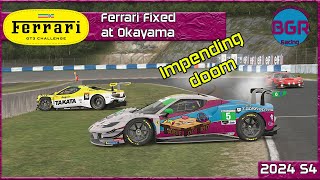 Ferrari Fixed at Okayama  iRacing Ferrari 296 GT3 [upl. by Tabbitha]