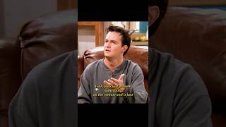 Chandler and Joey don’t want to turn off the TV friends video shorts movie [upl. by Neltiak]