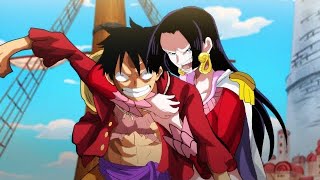 Luffy Saves Boa Hancock from Blackbeard One Piece Manga Chapter 1122 Spoiler ワンピース Theory Anime [upl. by Hansiain]