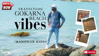 Exploring Paradise Gokarna Beach Adventure 🌊🏖️  Manohar Rides  Traveller  Biker  Telugu Vlogger [upl. by Komsa674]