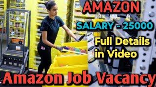 Bangalore job vacancy for freshers  Amazon job update  Bangalore job lifestyle [upl. by Marabelle495]