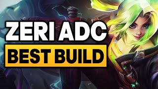 Best Zeri Build in 1419  Zeri ADC Gameplay Guide  League of Legends [upl. by Adrell]