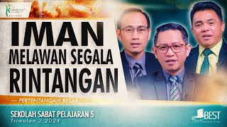 IMAN MELAWAN SEGALA RINTANGAN  Diskusi Pelajaran Sekolah Sabat [upl. by Dareece]