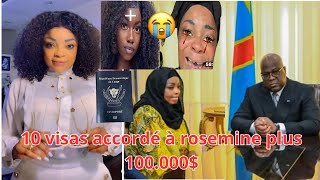 10 VISA ACCORDE A ROSEMIE PLUS 10000 DOLLARS [upl. by Iggem306]