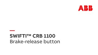 SWIFTI™ CRB 1100 Brakerelease button [upl. by Kwabena446]