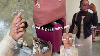 PACK PREP amp GLOW UP FOR A TRIP  what im bringing  what i bought  appointments [upl. by Moor]