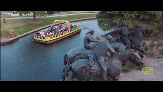 Bricktown Water Taxi in Oklahoma City [upl. by Eivlys]