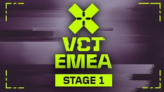 VCT EMEA Stage 1 2024  BBL vs FUT W5D3 [upl. by Riana333]