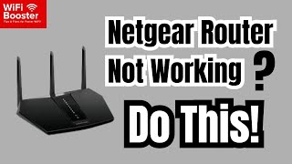 Netgear Router Not Working DO THIS [upl. by Rinaldo]