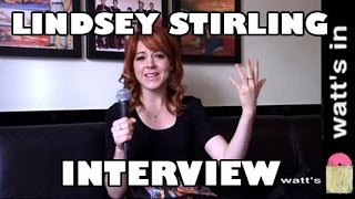 Lindsey Stirling  The Arena Interview Exclu [upl. by Aidile]