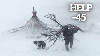 Extreme Winter Camping in Alaska 45C 6 Nights of Extremely Cold Winter Camping in a Hot Tent [upl. by O'Hara299]