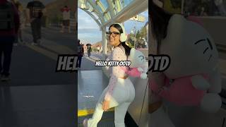 My Hello Kitty ootd at Universal Studios foryou viralshort [upl. by Adnowal593]