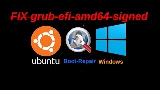 How Fix grubefiamd64Signed Failed Installation Ubuntu OS [upl. by Accemahs]