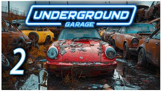 Shopping for cars in a junkyard for cash  UNDERGROUND GARAGE [upl. by Alleusnoc]