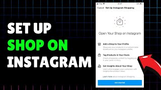 How To Set Up Shop On Instagram 2024 Step By Step Guide [upl. by Murdock]