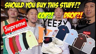 COP OR DROP ON POPULAR HYPEBEAST ITEMS [upl. by Rosalinda]