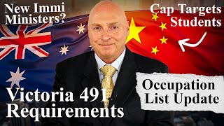 Australian Immigration News 24th August New Skilled Occupation List coming soon Vic 491 Opens [upl. by Noramac]