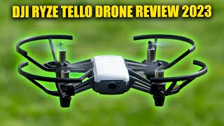 DJI RYZE TELLO DRONE REVIEW 2023 COMPACT AND FEATURE PACKE [upl. by Behah]