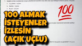 10Sınıf Kimya 2Dönem 1Yazılı [upl. by Aikemahs]