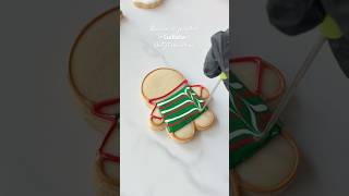 Definitivamente las galletas navideñas son mis favoritas 🥹 cookiedecorating christmas [upl. by Ysiad]