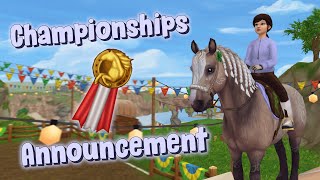 Runes Level 2 amp 15 Championships  An Announcement Star Stable [upl. by Eetnod]