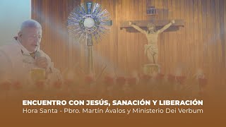 Hora Santa  Encuentro con Jesús Sanación y Liberación Ministerio Dei Verbum y Padre Martín Ávalos [upl. by Ahar922]