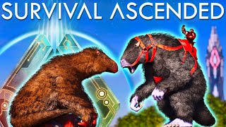 Ark Survival Ascended  Mega Bug Basher Megatherium Taming ASA E35 Ark Ascended Gameplay [upl. by Sheeran]