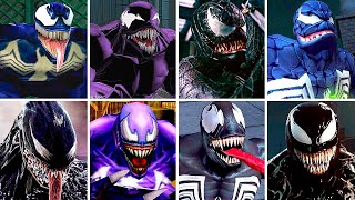 Evolution of Venom Boss Fight in SpiderMan Games [upl. by Talich855]