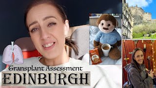 Weekly Vlog  Edinburgh  Transplant assessment 3  Adventures [upl. by Sinnelg774]