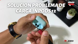 Como desarmar la caja de tus INPODS 12 para SOLUCIONAR el PROBLEMA de CARGA 2022 i12 airpods [upl. by Nordin57]