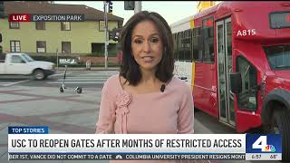 USC to reopen gates after months of restricted acces [upl. by Grady]